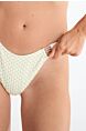 Lisca Egypt High Leg Bikini Briefs - Cream