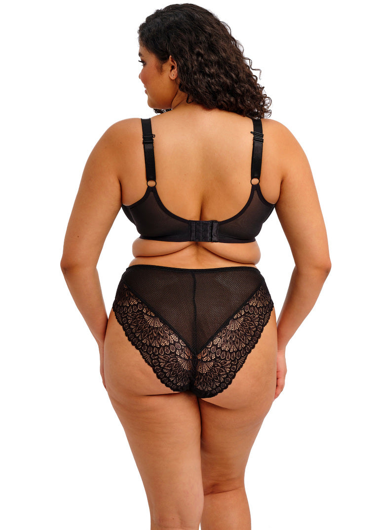 Elomi Tiernie Stretch Plunge - Black