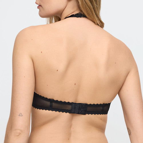 Jane Heartshape Plunge - Black