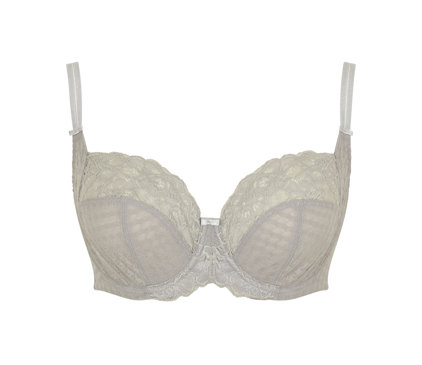 Panache Envy Balconette Bra - Silver
