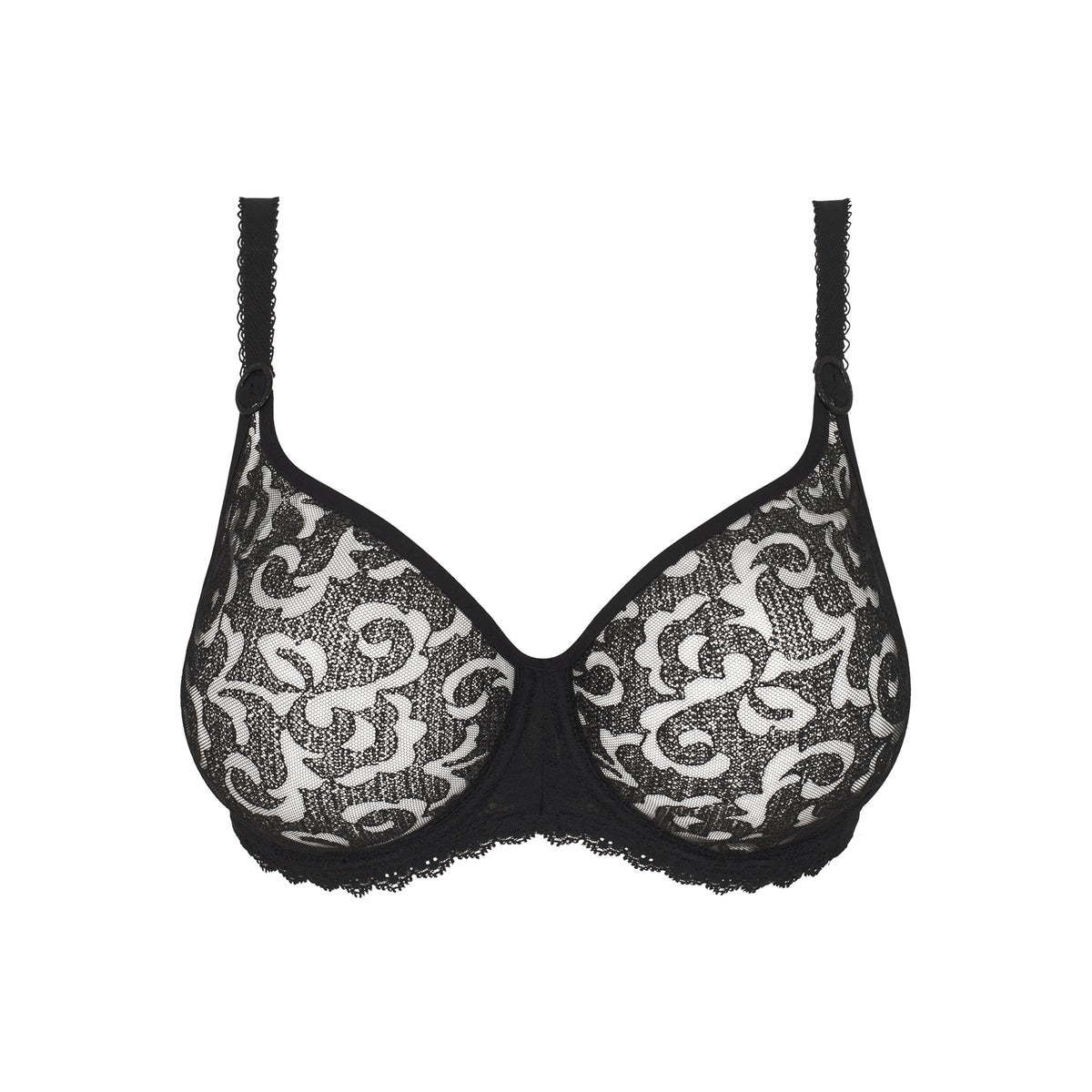 Empreinte Leia Lace Molded Full Cup Bra - Black