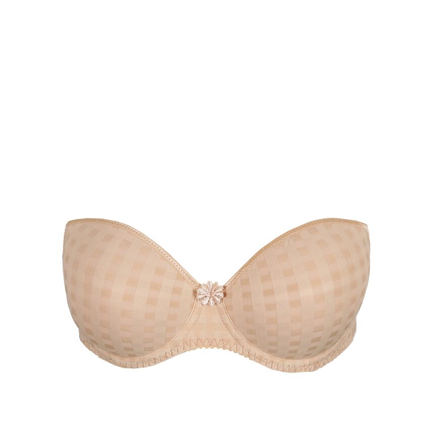 Avero Strapless Bra - Cafe