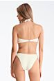 Lisca Egypt High Leg Bikini Briefs - Cream