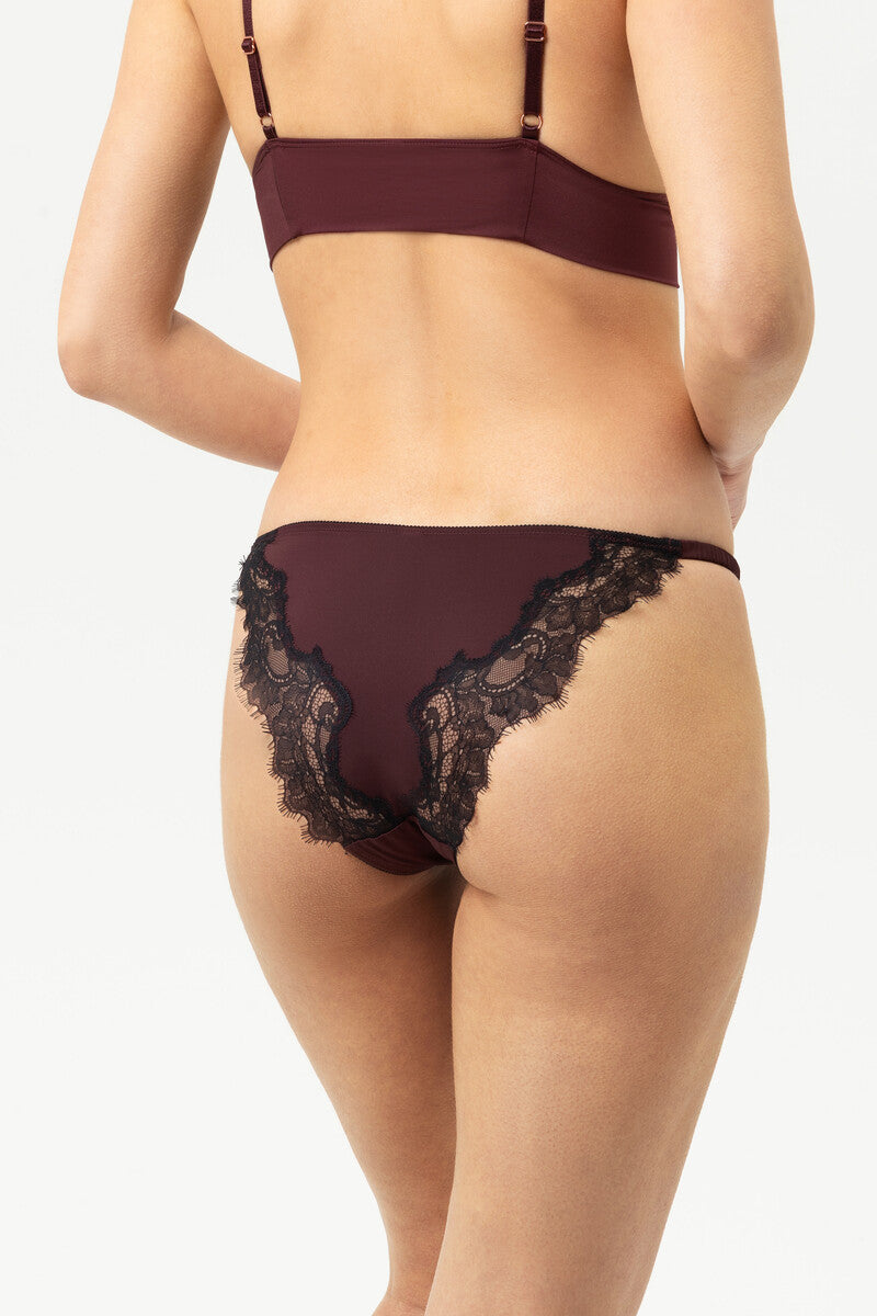 Mey Poetry Luxury Tanga - Maroon