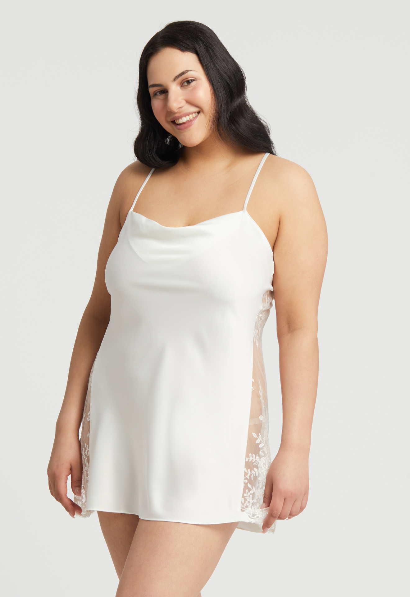 Rya Darling Plus Chemise - Ivory