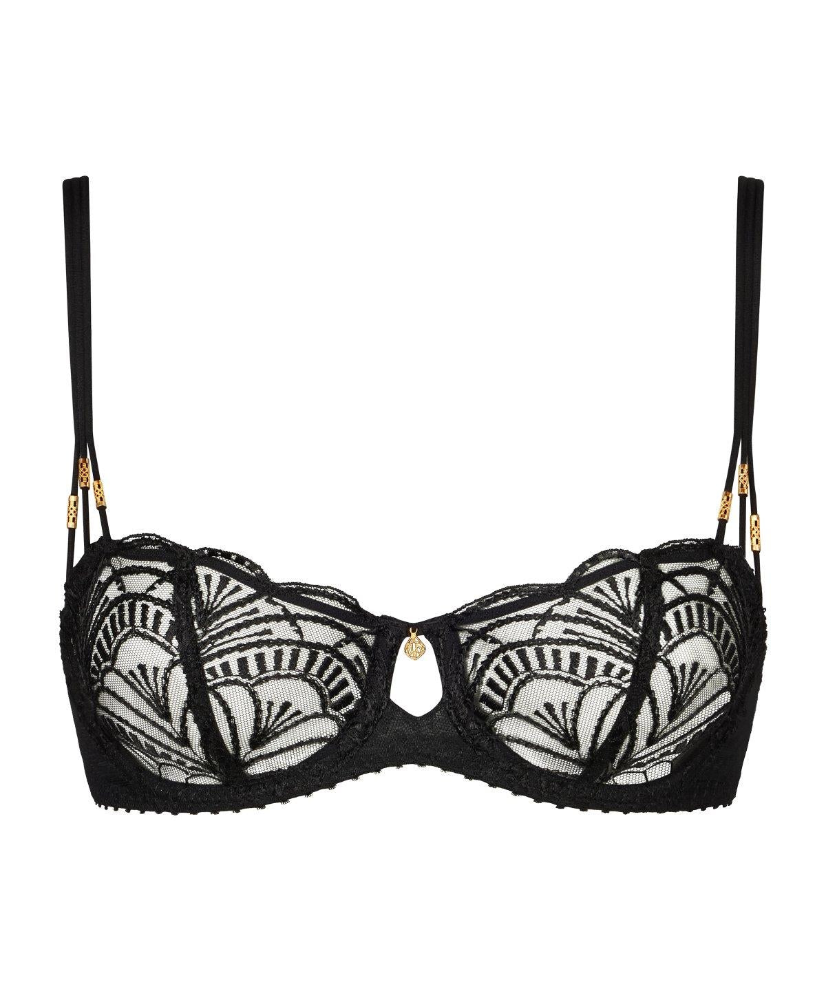 Aubade Vibes Half Cup Bra - Black