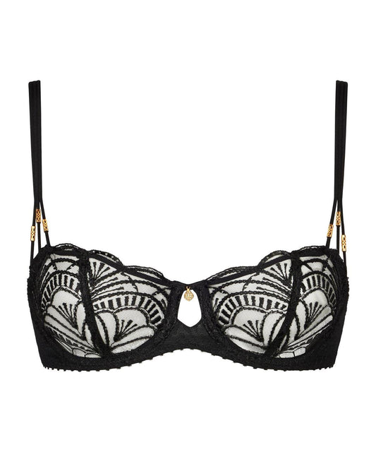 Aubade Vibes Half Cup Bra - Black