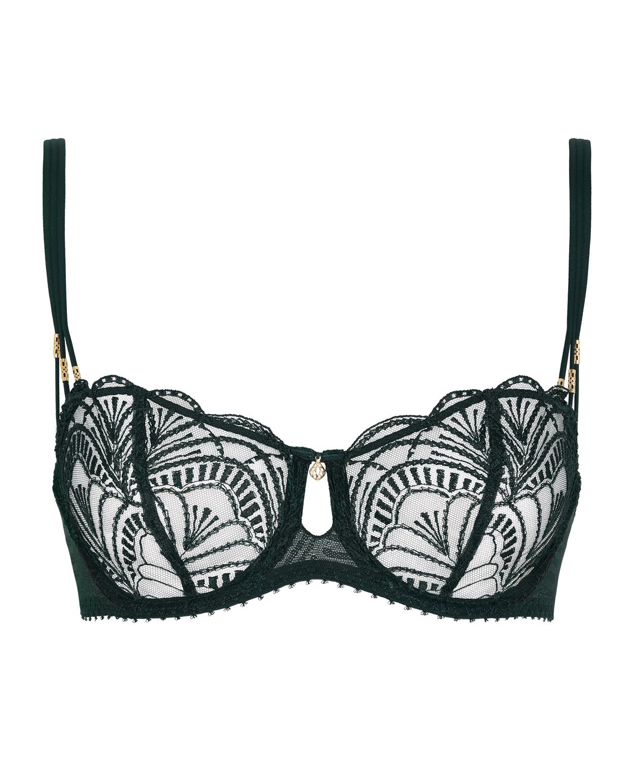 Aubade Vibes Half Cup Bra - Emerald