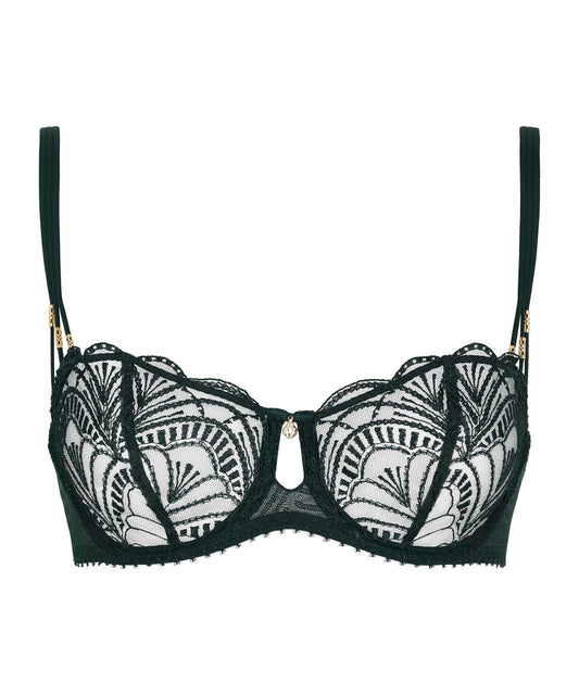 Aubade Vibes Half Cup Bra - Emerald