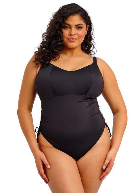 Elomi Plain Sailing Non Wired Swimsuit - Black
