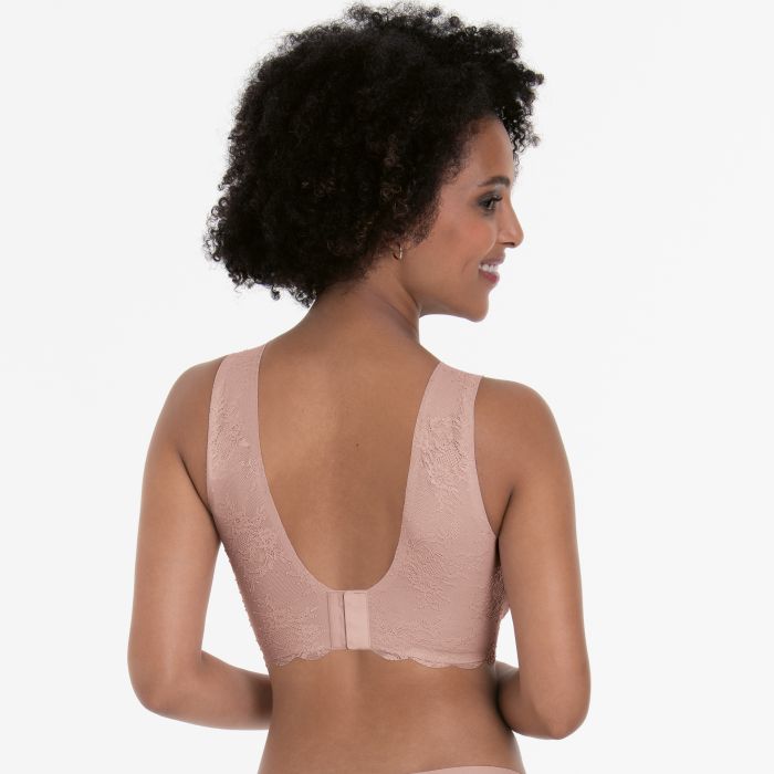 Anita Essentials Lace Bralette - Rosewood