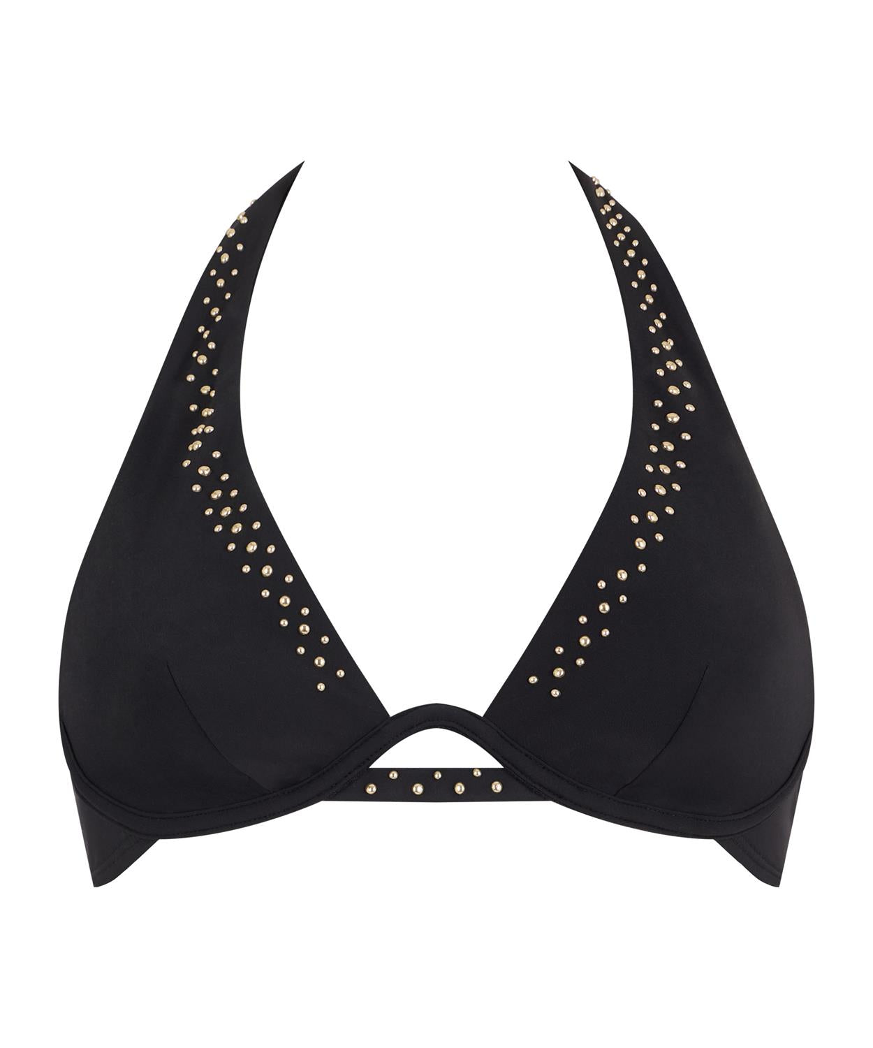 Aubade Summer Stars Mono Wired Bikini Top - Black