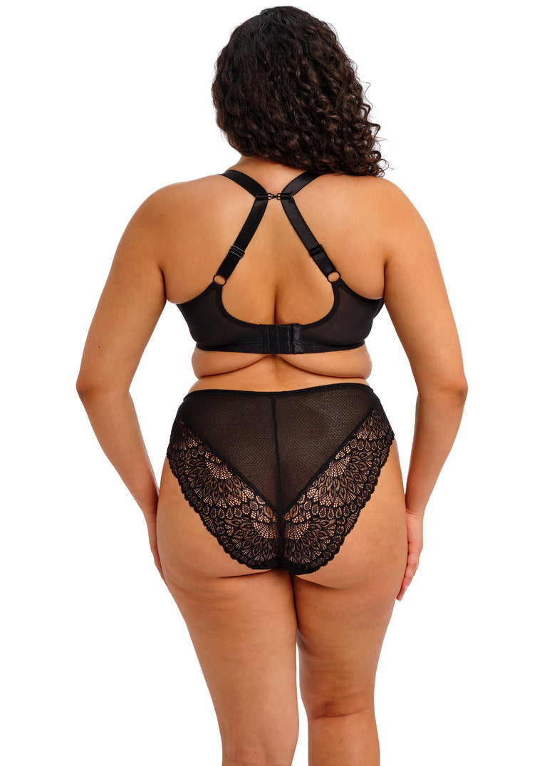 Elomi Tiernie Stretch Plunge - Black