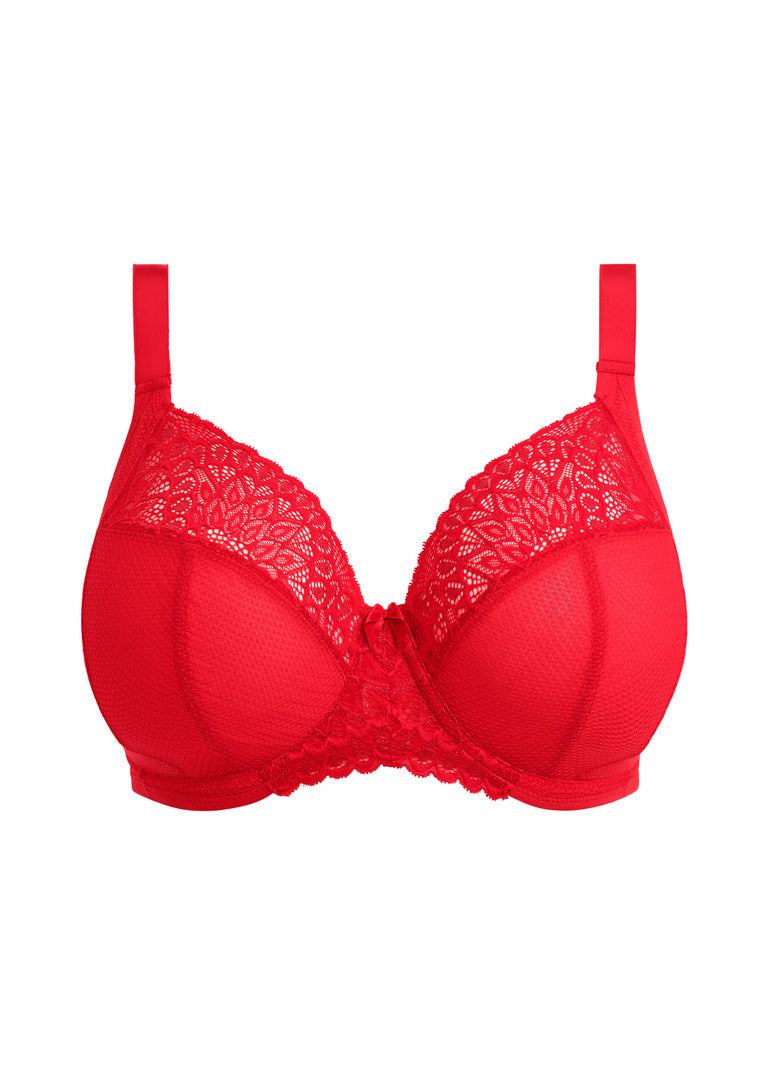 Elomi Tiernie Stretch Plunge Bra - Red
