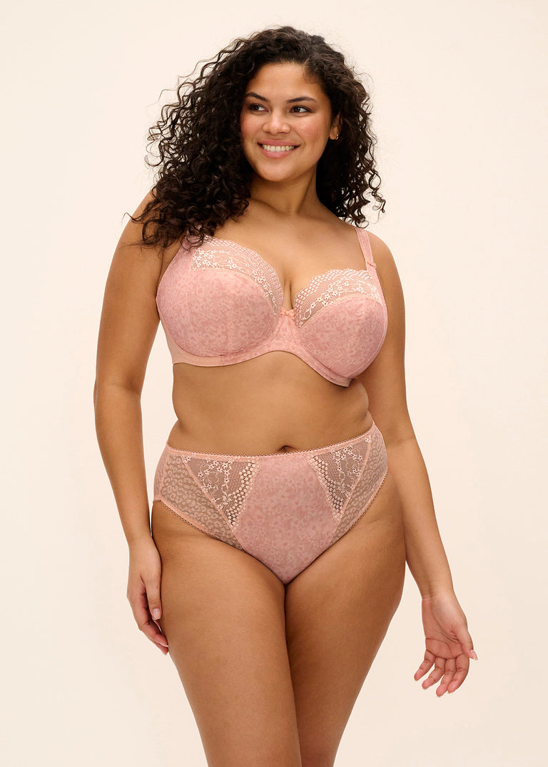 Elomi Lucie Stretch Plunge Bra - Blush