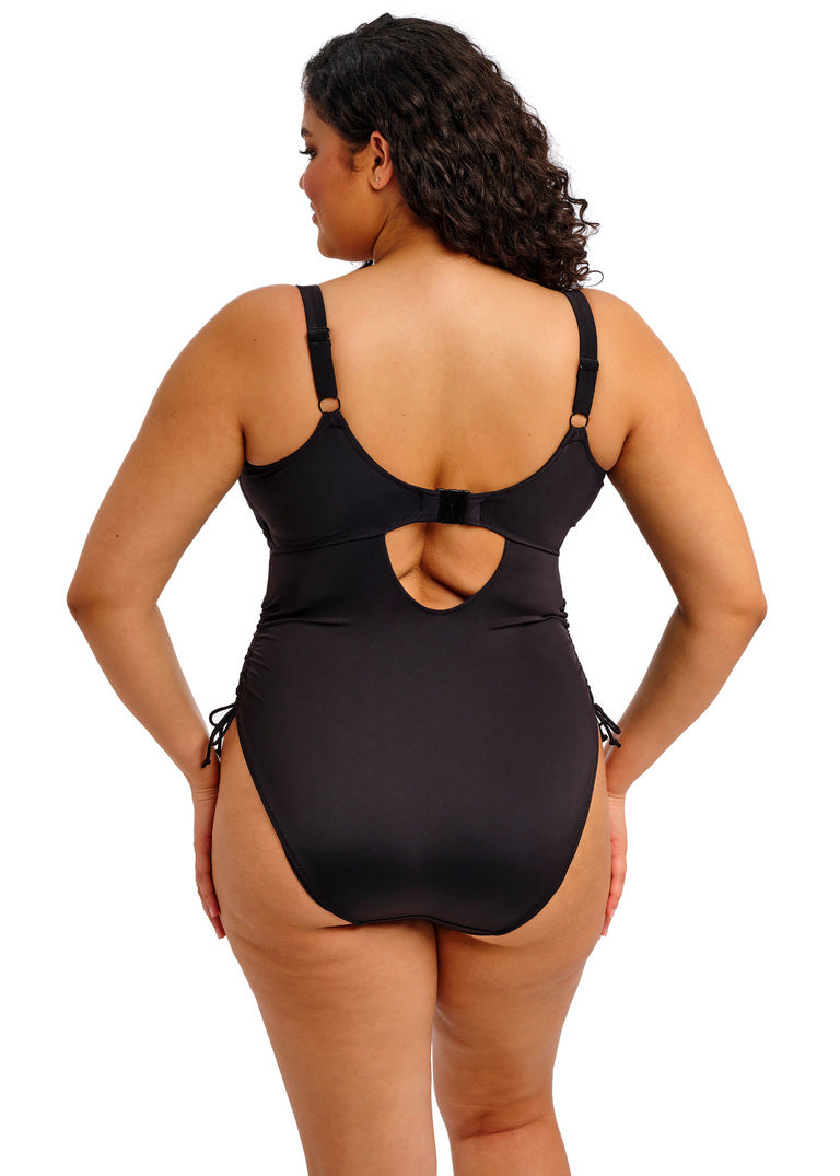Elomi Plain Sailing Non Wired Swimsuit - Black