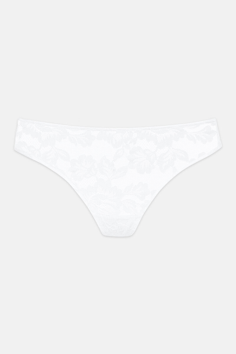 Mey Amazing Lace Thong - White