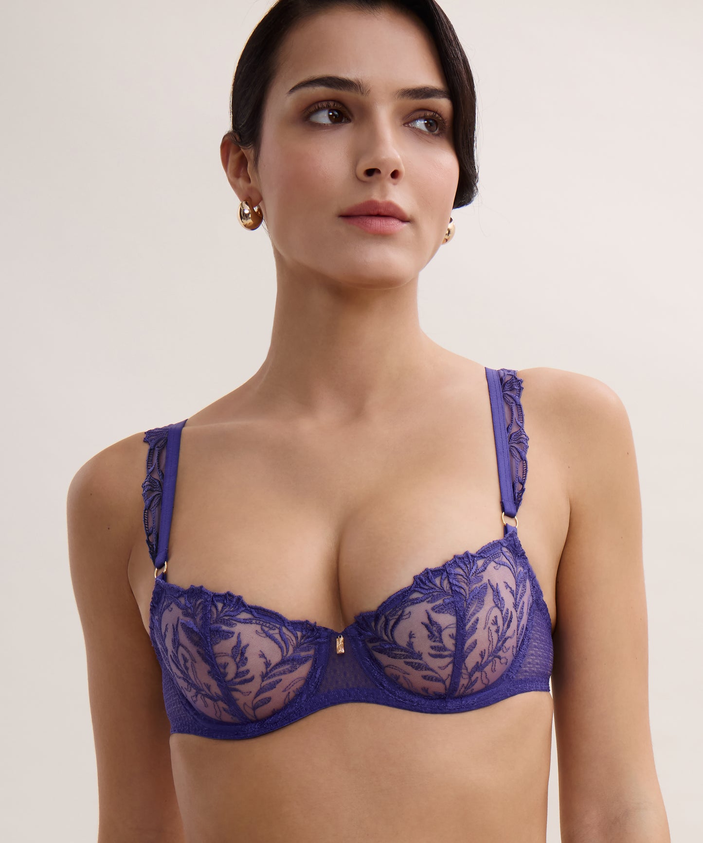 Aubade Hidden Treasure Half Cup - Iris Bloom