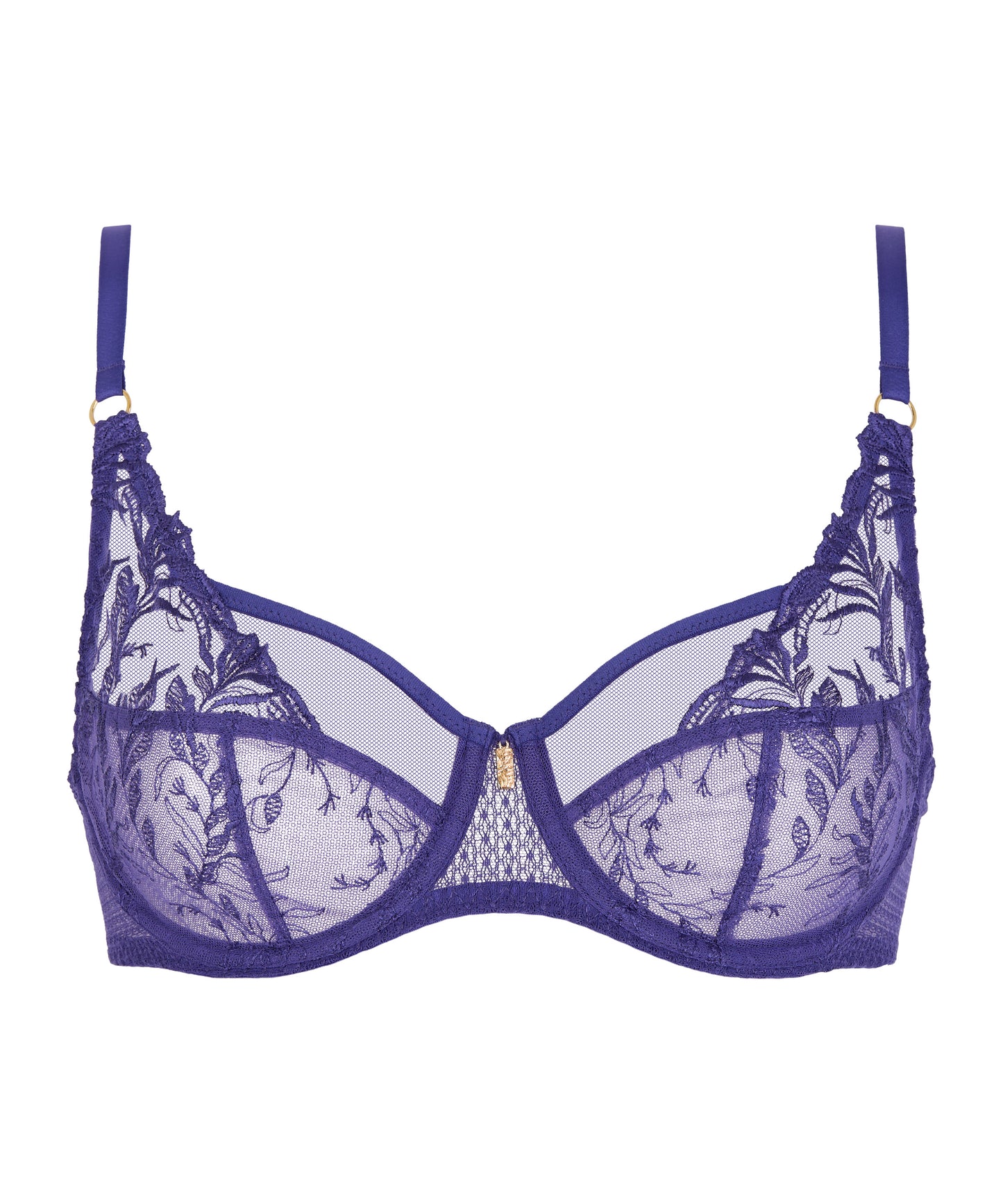 Aubade Hidden Treasure Full Cup Bra - Iris Bloom