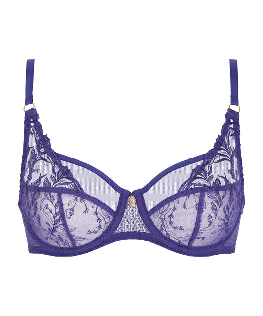 Aubade Hidden Treasure Full Cup Bra - Iris Bloom