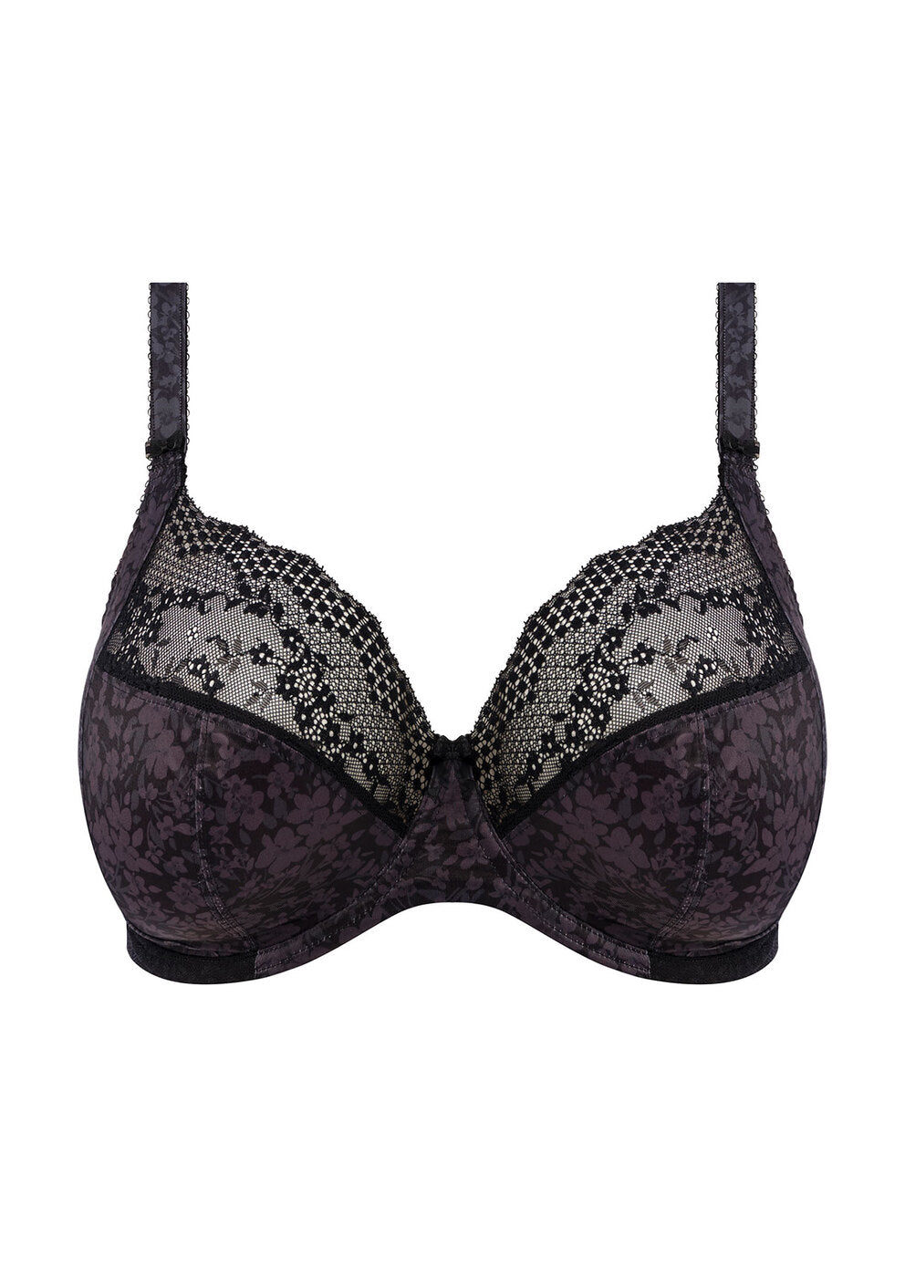 Elomi Lucie Stretch Plunge Bra - Black