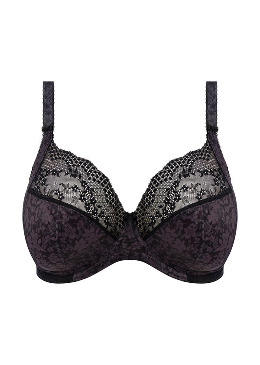 Elomi Lucie Stretch Plunge Bra - Black