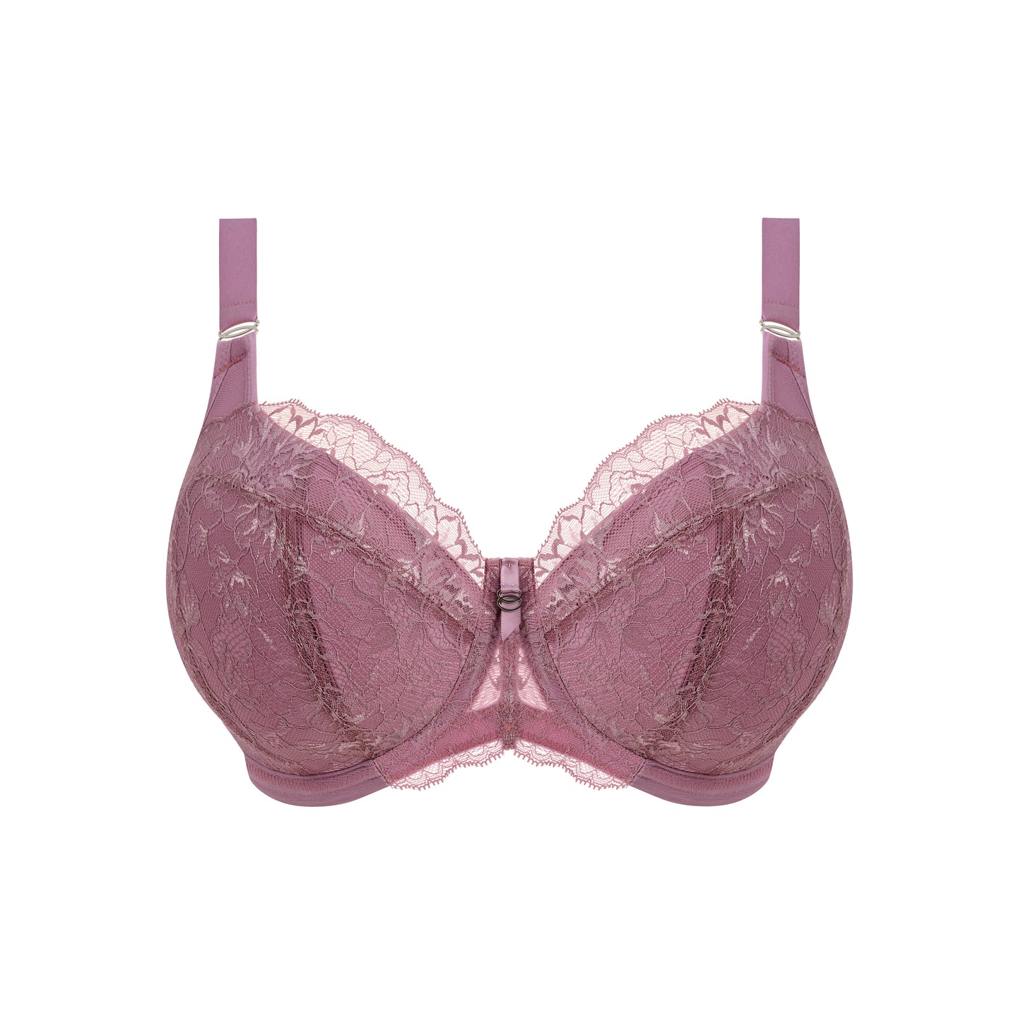 Elomi Brianna Padded Half Cup Bra - Heather