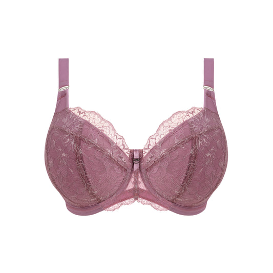 Elomi Brianna Padded Half Cup Bra - Heather
