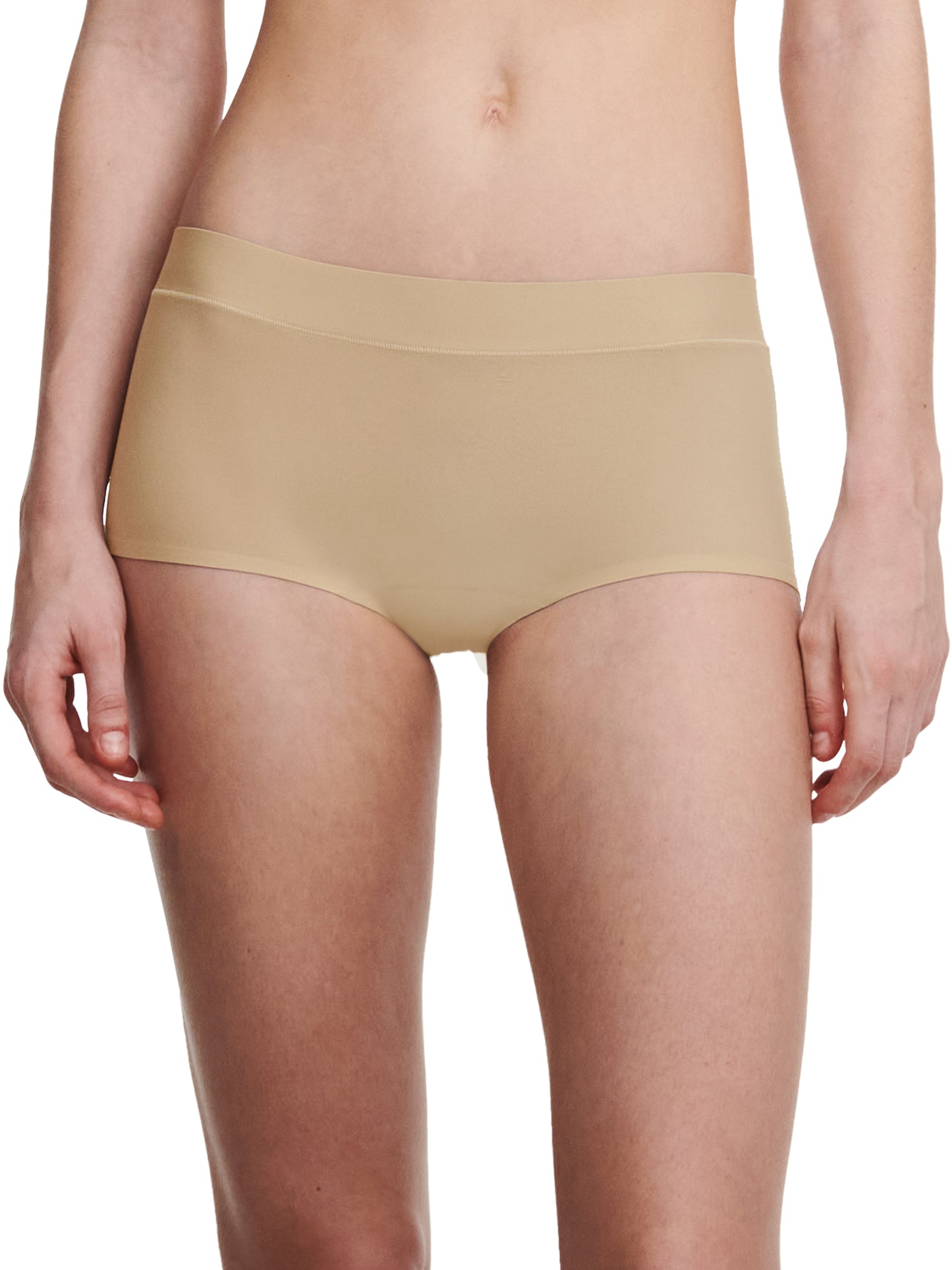 Soft Stretch Boyshort Panty - Nude Sand