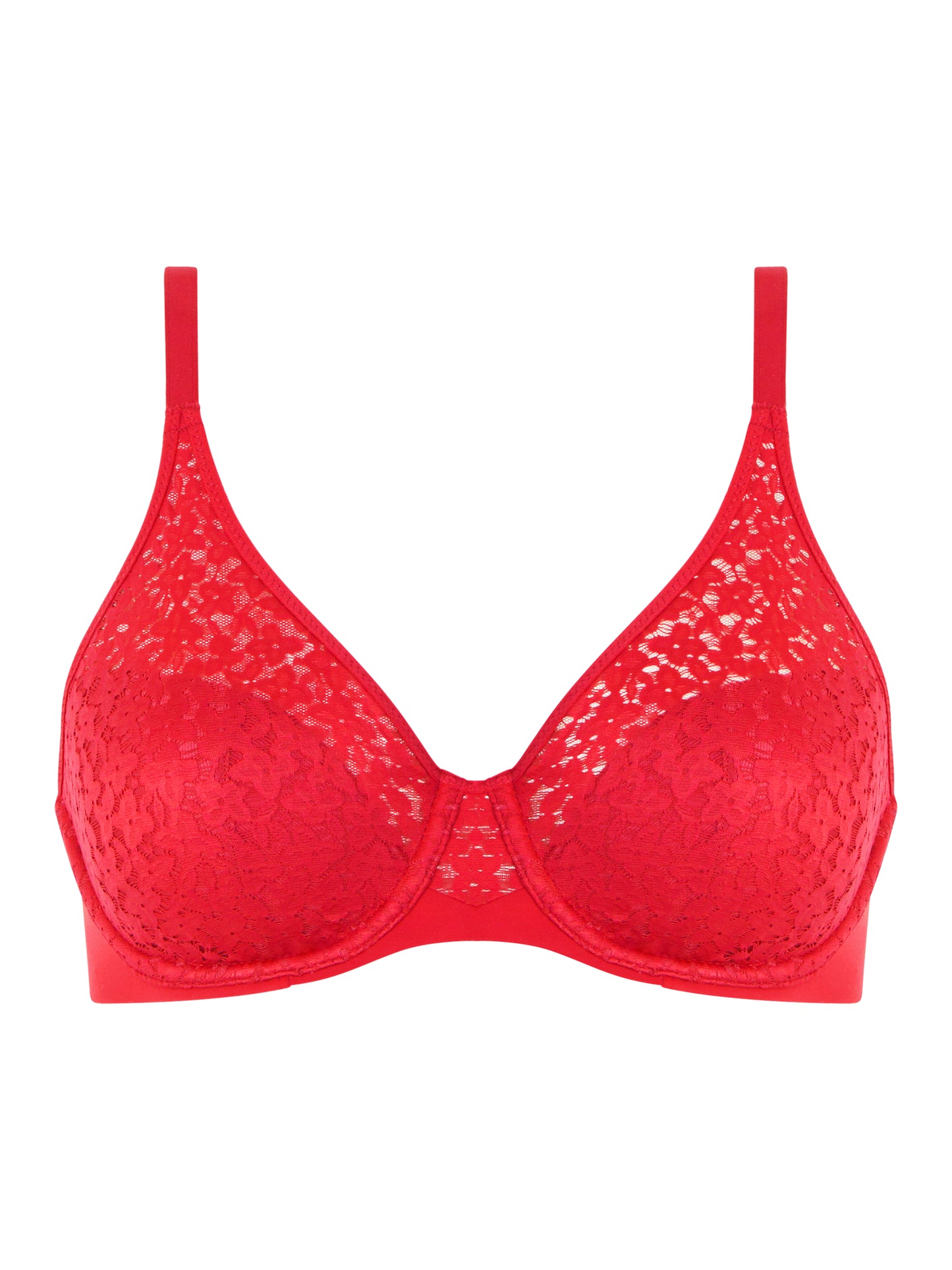 Norah Flex Fit Full Coverage Bra - Poppy Red