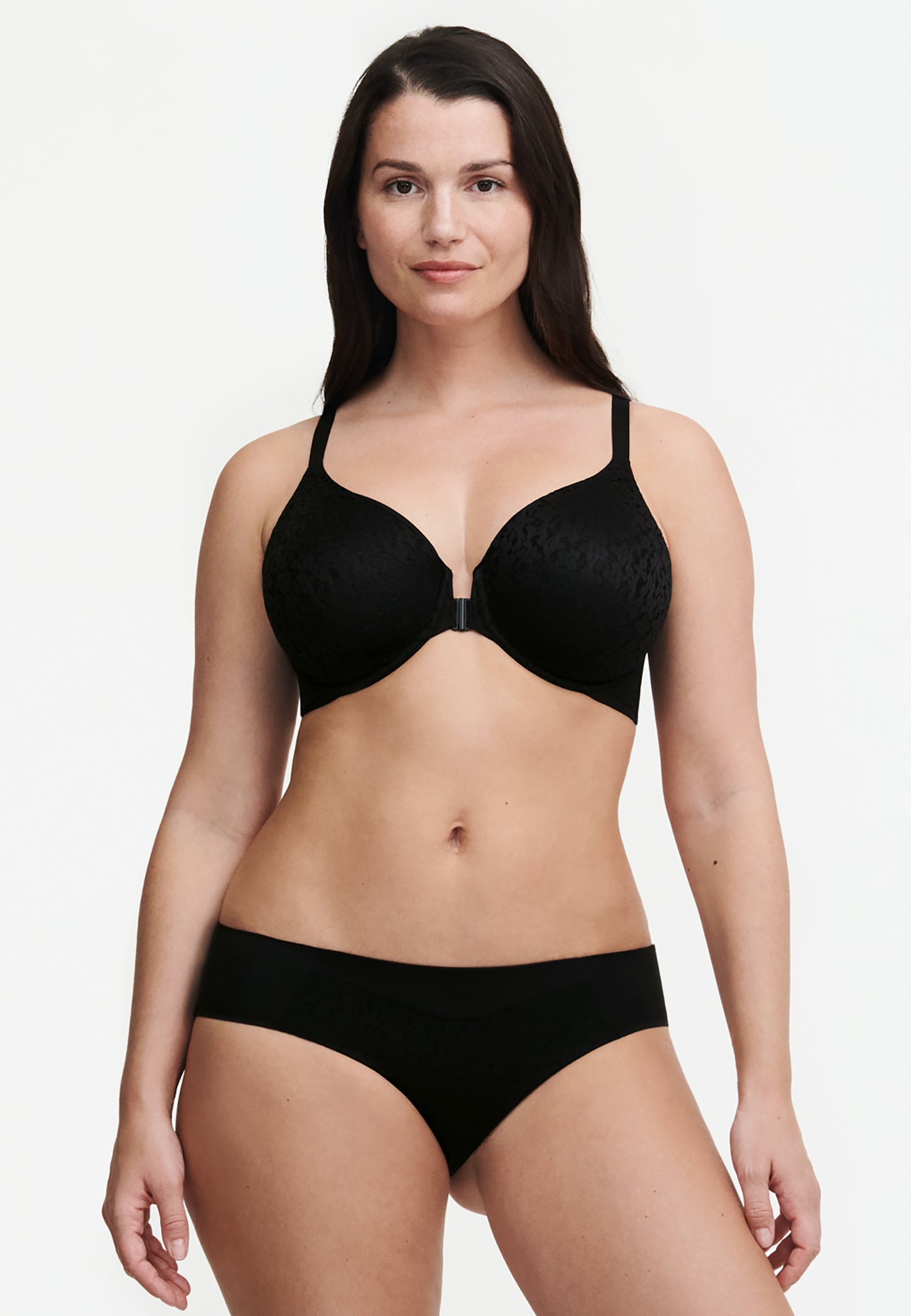 Norah Comfort Front Close - Black
