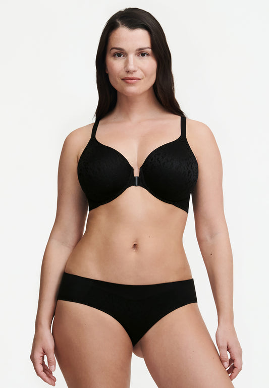 Norah Comfort Front Close - Black