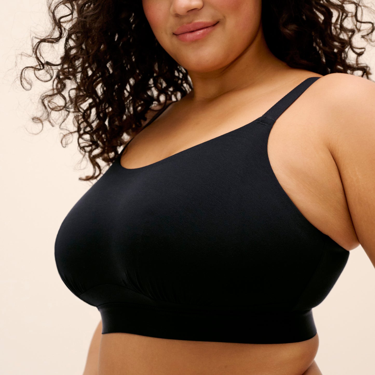 Elomi Downtime Wire Free Bralette - Black