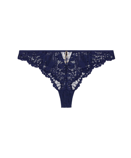 Aubade Flowermania Tanga - Midnight Blue