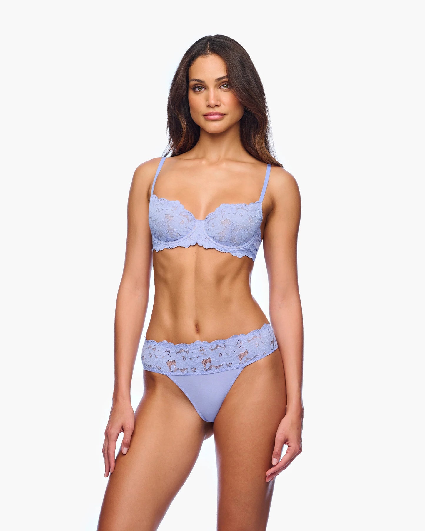 Cosabella Romanza Cotton Lace Balconette - Ombretto