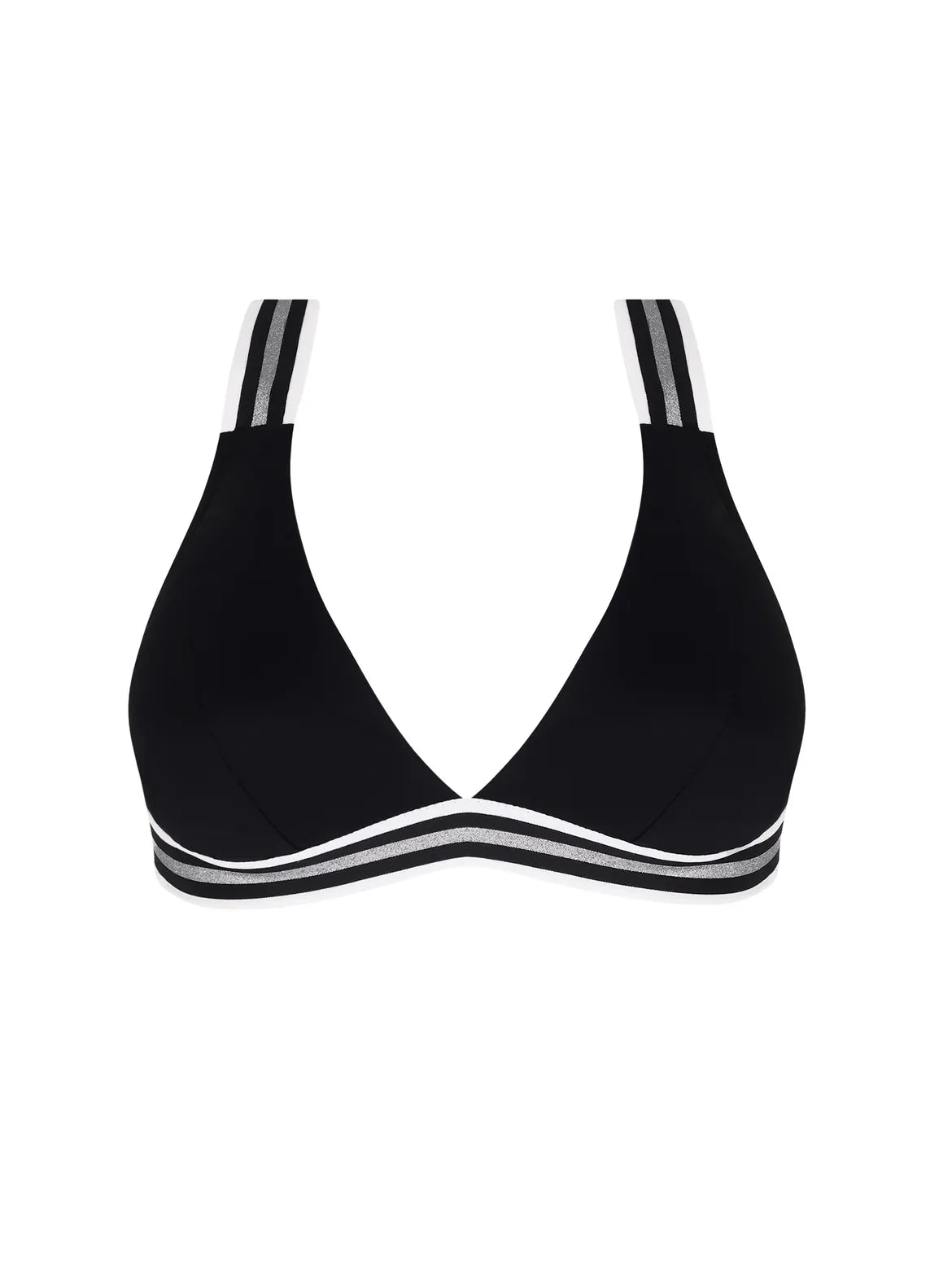 Energie Nautique Cross Back Bikini Top - Silver
