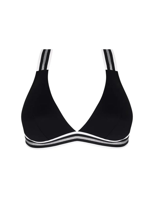 Energie Nautique Cross Back Bikini Top - Silver