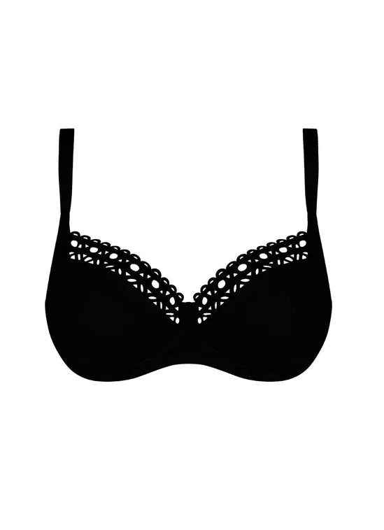 Ajourage Couture Balconet Top - Black