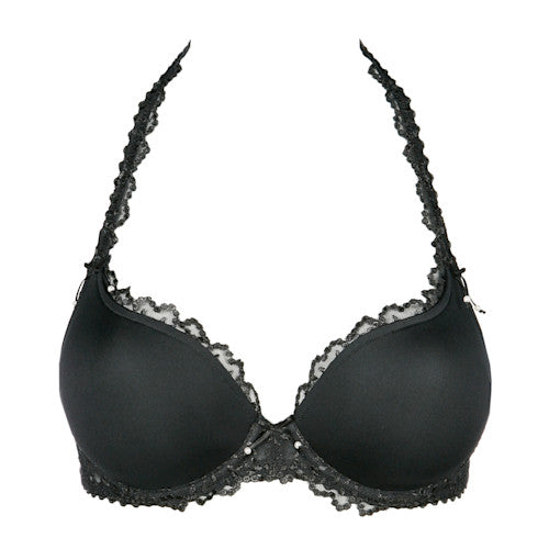 Jane Heartshape Plunge  - Black