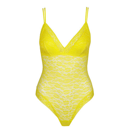 Sarda Cid Lace Bodysuit - Gumdrop