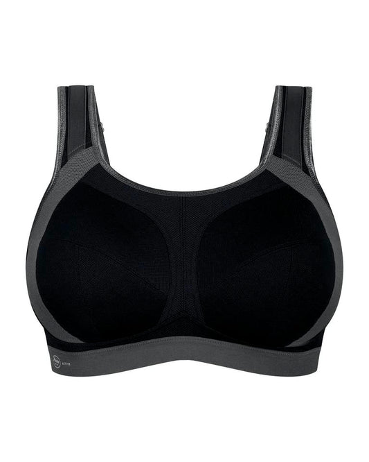 Extreme Control Plus Sports Bra - Anthracite