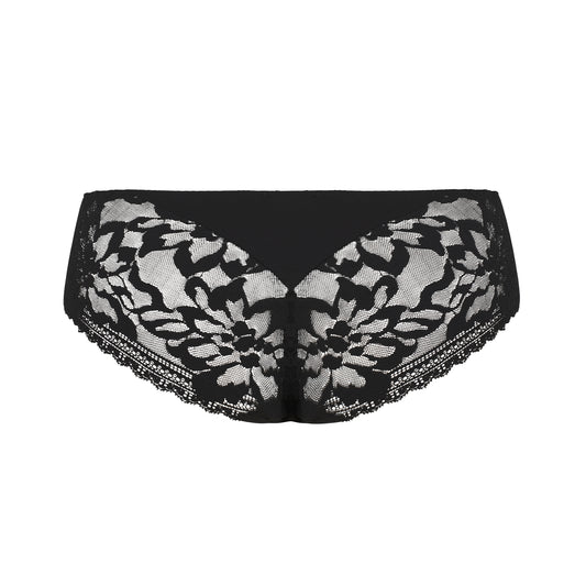 Leia Lace Shorty - Black