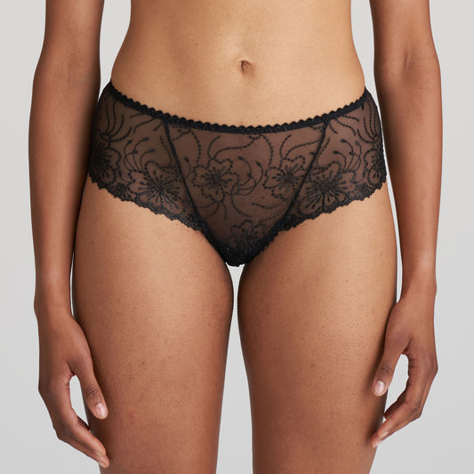 Jane Luxury Thong - Black