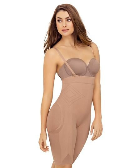 Leonisa Women's Invisible Extra High-Waisted Shaper Shorts