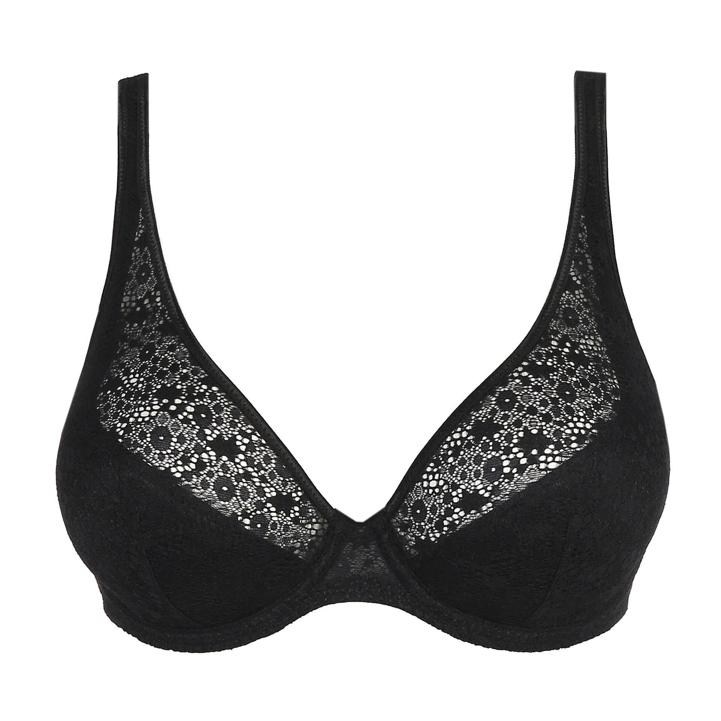 Primadonna Twist Epirus Half Padded Plunge - Black