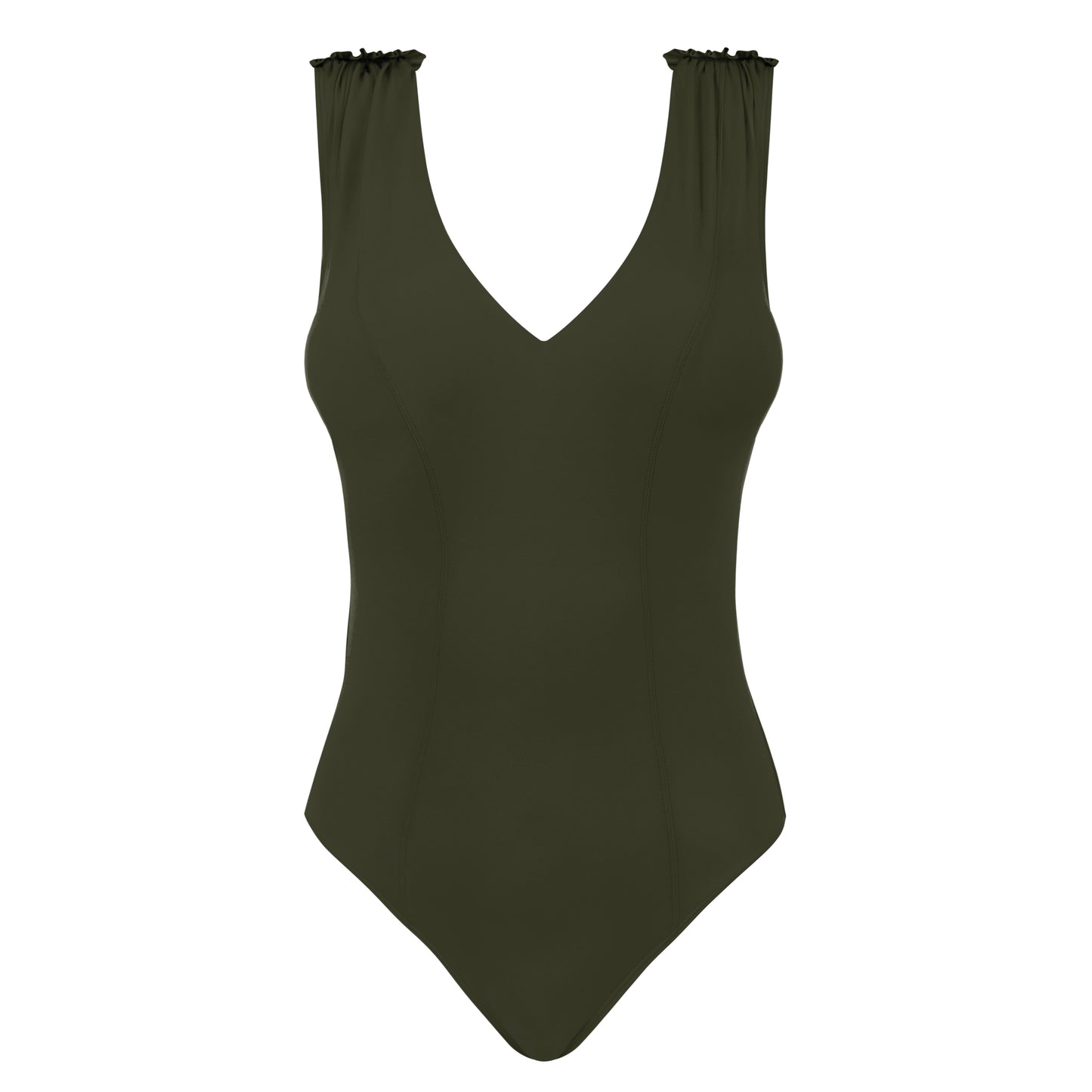 Kiss One-Piece Swim - Lichen