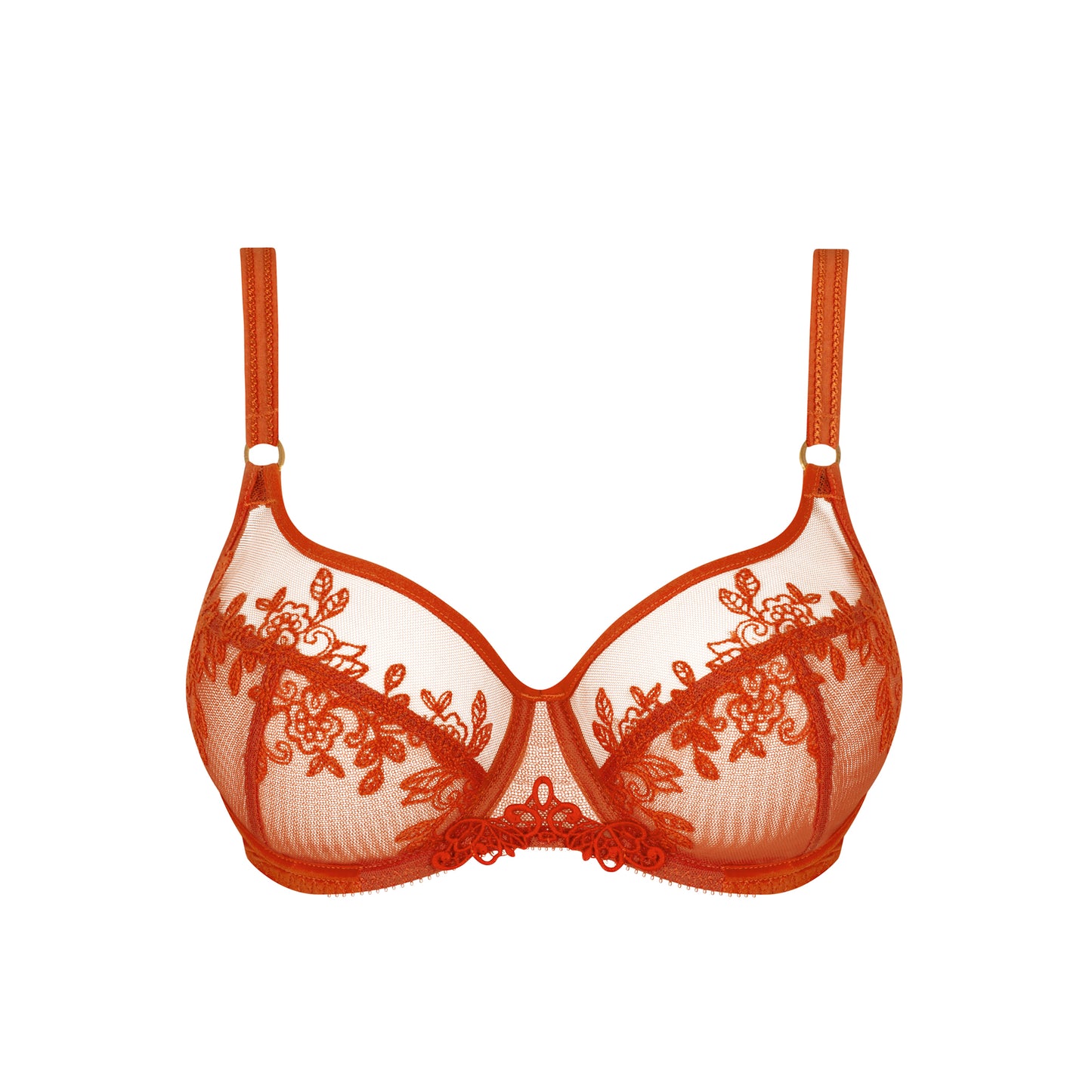 Empreinte Paola Low Neck Bra- Terracotta
