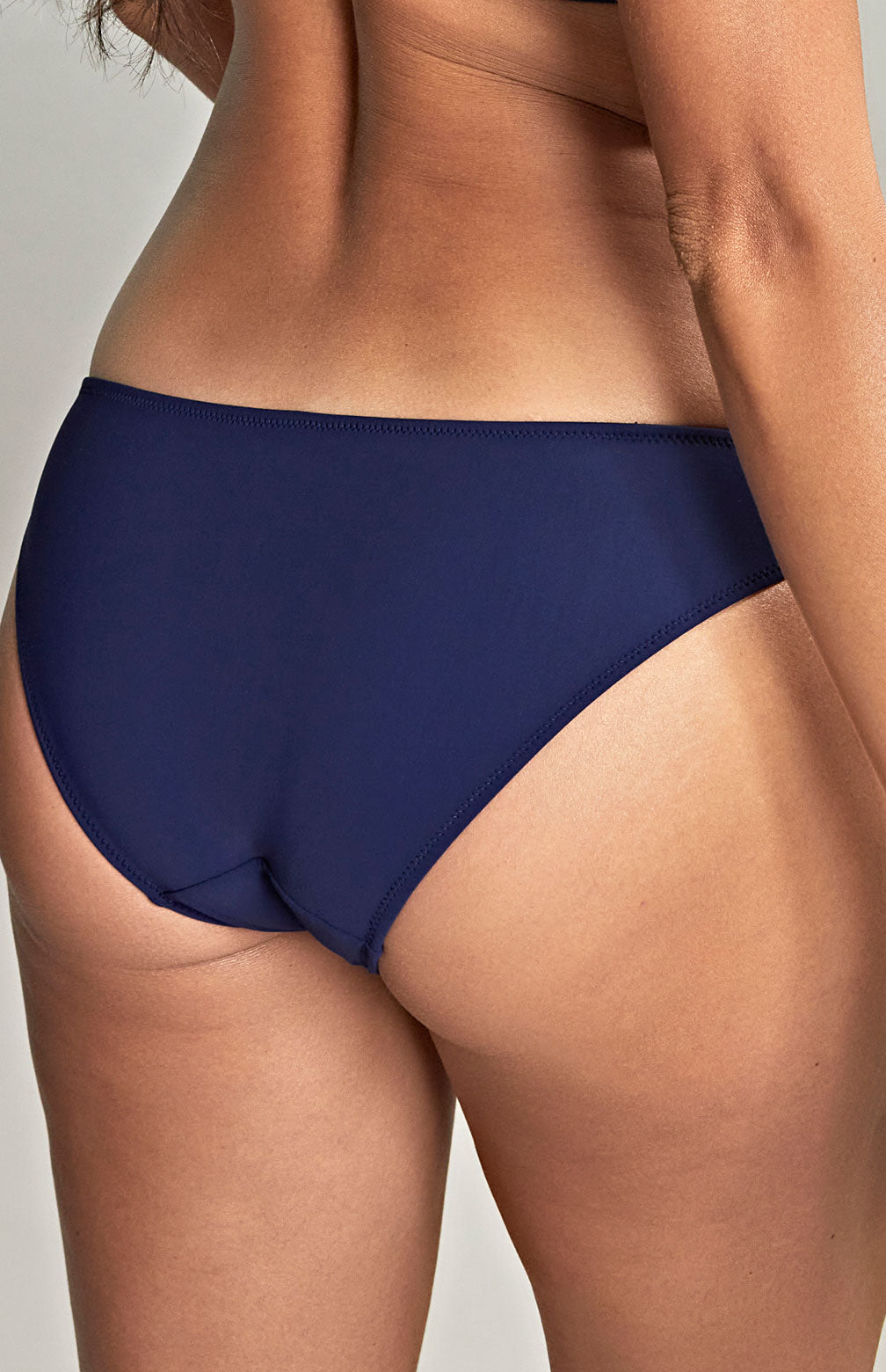 Panache Azzuro Brazilian Bikini Bottoms - Navy